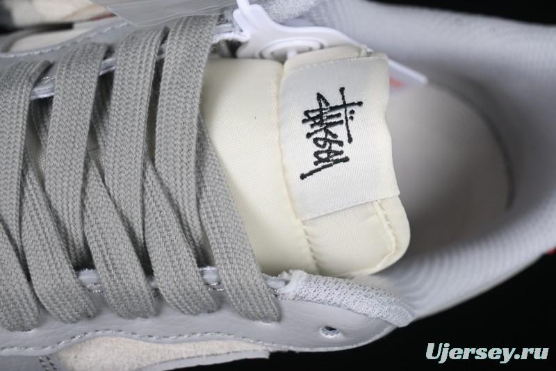 Nike Air Force 1 '07 Low Stussy Lunar New Year Snake Limited Edition Grey Snake Low-Top Casual Sneakers - DM6688-027