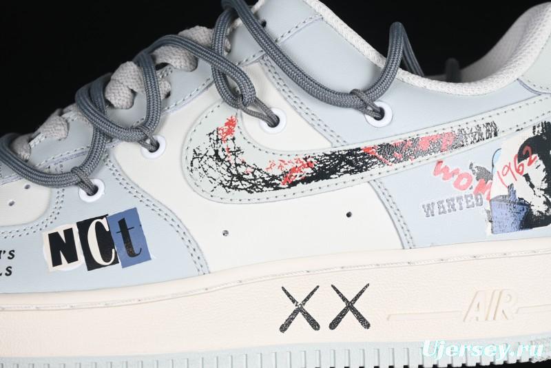 Nike Air Force 1'07 Low "Entertainment Magazine" Casual Sneakers - KS6896-222