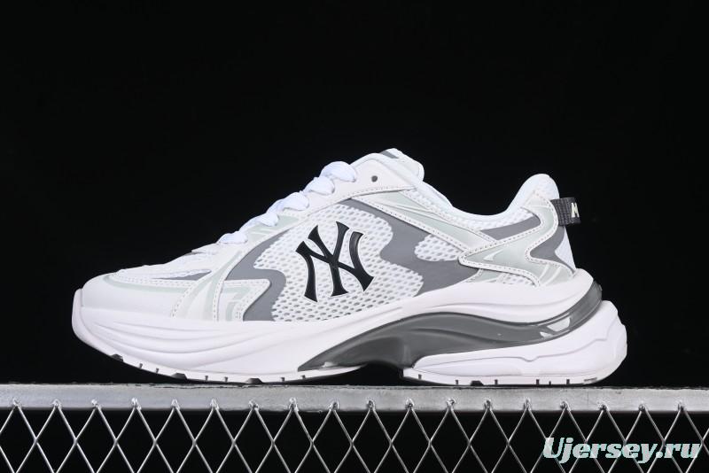 New York Yankees MLB Bigball Chunky Curve Thick Sole Casual Running Shoes - 3ARNSPL4N50WHS