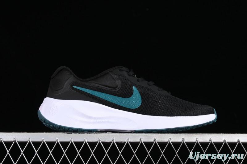 Nike Revolution 7 Wide Running Shoes with Breathable Mesh and Durable Cushioning - FB2207-004
