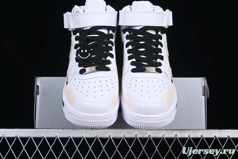 Nike Air Force 1 '07 Mid Broken Hook Spray Paint Anime Theme Casual Sneakers - ZH0316-058
