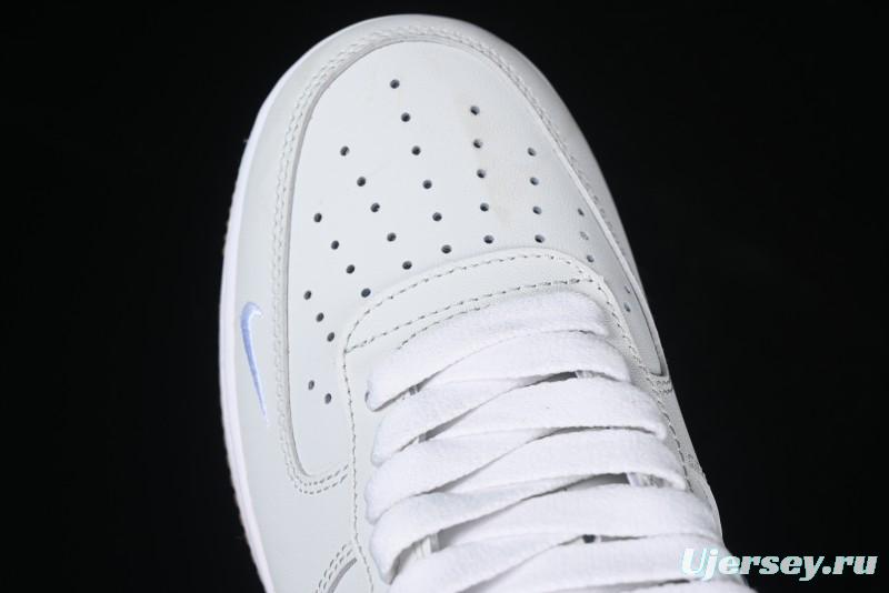 Nike Air Force 1 '07 Low Light Blue Casual Sneakers - 315122-102