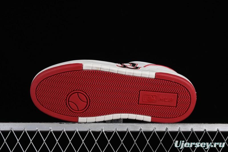 MLB Chunky Liner Basic New York Yankees Thick Sole Casual Sneakers with 6cm Height Increase - 3ASXCA12N43RDS