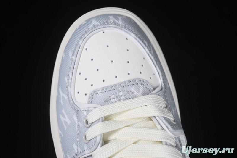 New York Yankees Chunky Liner Mid Denim Monogram Sandals with Thick Sole - 3ASXS015N50GRS