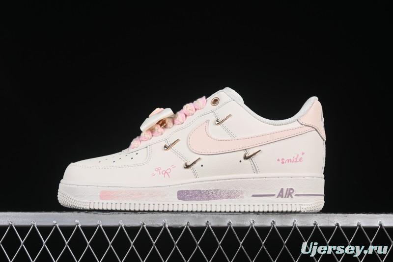 Nike Air Force 1 '07 Low Heart Bow Low-Top Casual Sneakers - FC1122-333