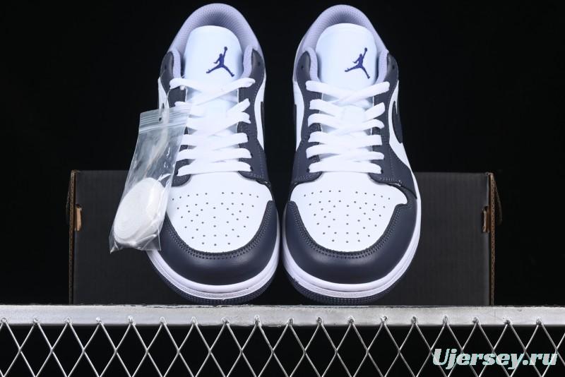 Nike Air Jordan 1 Low AJ1 Haze Purple Casual Lifestyle Sneakers - 553558-145