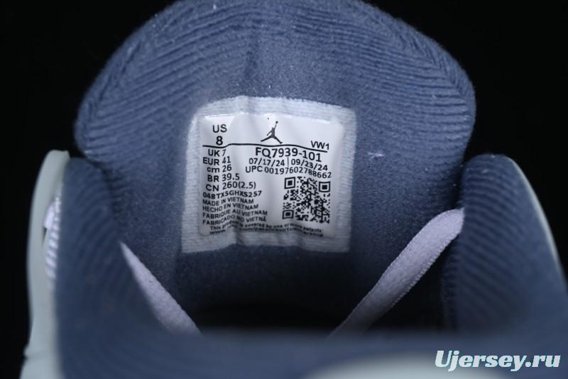 Nike Air Jordan 4 Remastered Retro Sneakers in Sky Blue - FQ7939-101