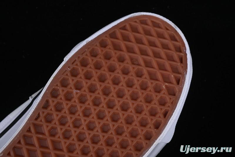 Vans HommeGirls x Sk8-Mid Fashion Casual Mid-Top Suede Skate Shoes with Bold Side Stripes - VN000NBN2VZ