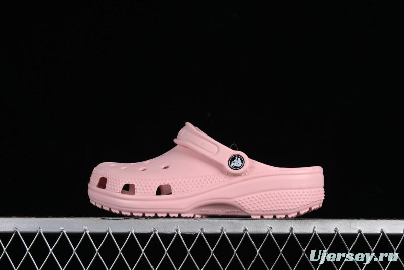 Crocs Classic Clog Quartz Pink Two-Way Beach Sandals with Ventilation Holes - B.D4
