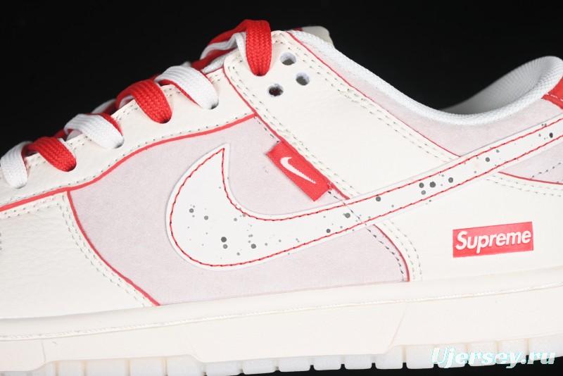 Nike SB Dunk Low Supreme Collaboration Anniversary Custom Low-Top Casual Sneakers - DM6868-033