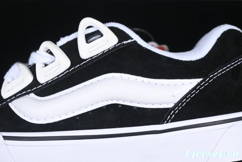 Vans Knu Skool DR Black White New Series Chunky Sneakers - VN000CZUVE9