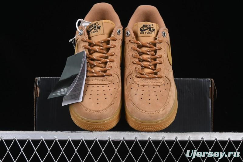 Nike Air Force 1 '07 WB Low-Top Sneakers with Full-Length Hexagonal Air Cushion - CJ9179-200