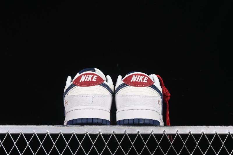 Nike SB Dunk Low Year of the Snake Limited Edition Blue Snake Swoosh Anniversary Custom Low-Top Casual Sneakers - XX3168-112