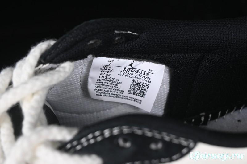 Nike Travis Scott x Fragment Design x Air Jordan 1 Low OG SP AJ1 Collaboration Sneakers - SJ2086-138