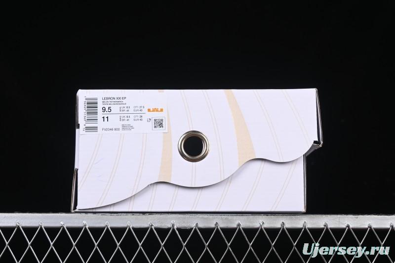Nike LeBron XXI EP Signature Basketball Shoes with Zoom Air Cushion and Rope Lacing System - FV2346-800