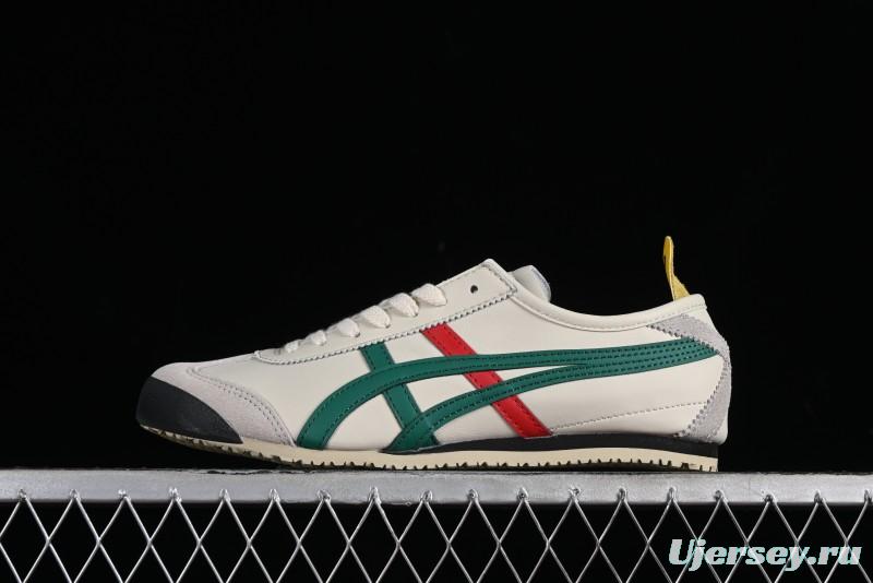 Onitsuka Tiger Mexico 66 Low-Top Leather Casual Running Shoes - DL408-1684