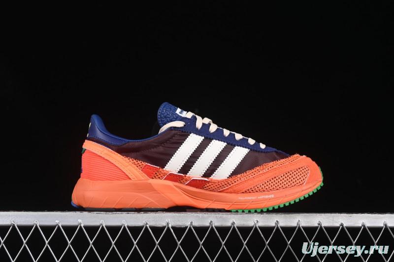 Adidas Bad Bunny Adizero SL 72 Comfortable Low-Top Casual Sneakers - JP8815