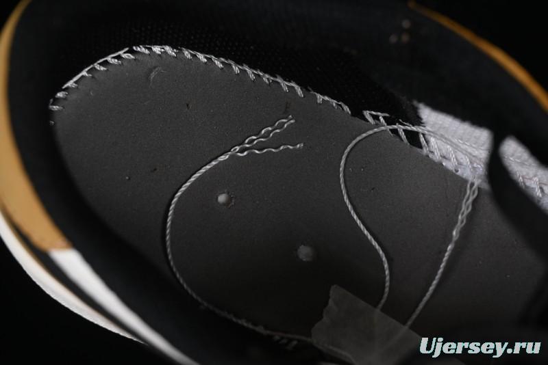 Nike Air Jordan 1 Low OG AJ1 White Yellow Black Swoosh Casual Sneakers - CZ0790-107