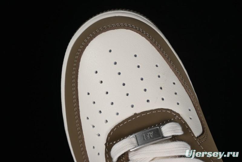 Nike Air Force 1 '07 Low BAPE Collaboration - Light Green Pigskin Low-Top Casual Sneakers - BA8806-225