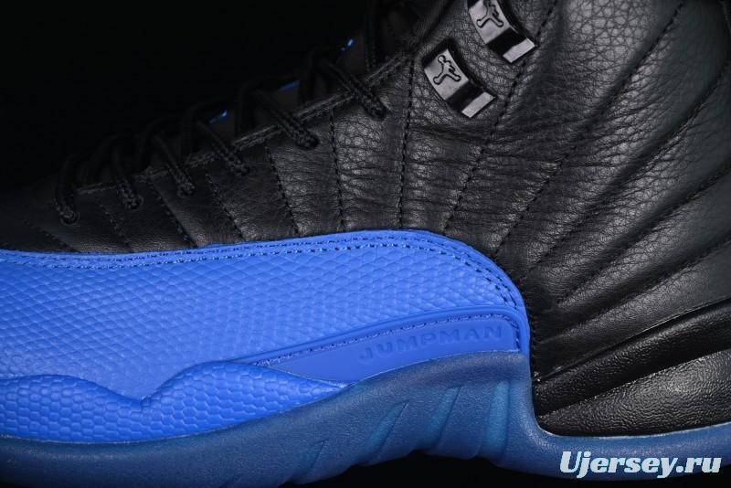 Nike Air Jordan 12 Retro Basketball Shoes with Game Royal Colorway - 130690-014