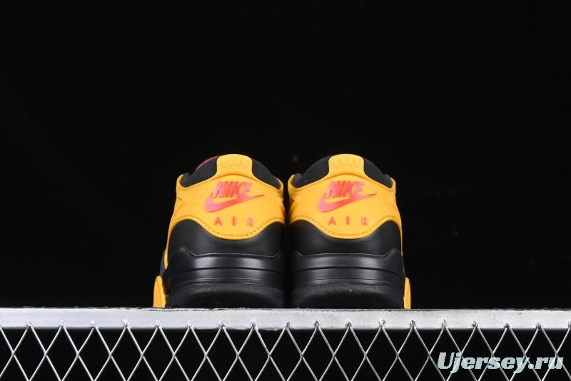 Nike Air Jordan 4 Remastered Retro Sneakers in White Green with Gum Sole - FQ7939-007