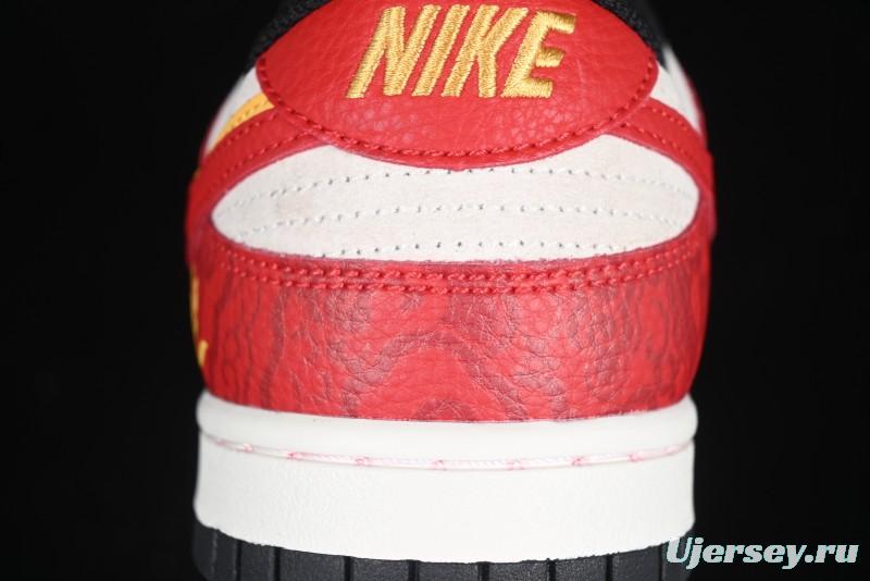 Nike SB Dunk Low Year of the Snake Series - Dual-Tone Swoosh with Hidden Pattern - DJ2024-080