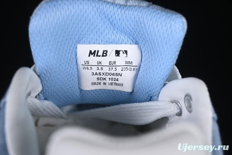 New York Yankees Chunky Liner Mid Denim Monogram Platform Sandals - 3ASXD065N50BLS