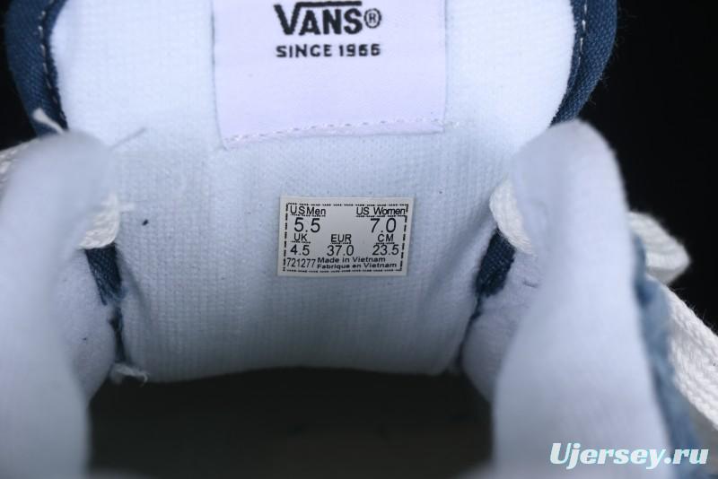 Vans Knu Skool Washed Tie-Dye Low-Top Casual Skate Shoes - VN000CS0239