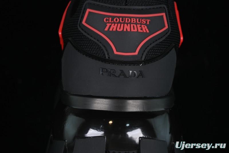 Prada Cloudbust Air Thunder Lifestyle Low-Top Sneakers - 2EG293