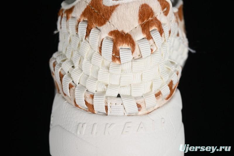 Nike Air Footscape Woven Asymmetrical Weave Slip-Resistant Low-Top Lifestyle Casual Shoes - FB1959-100