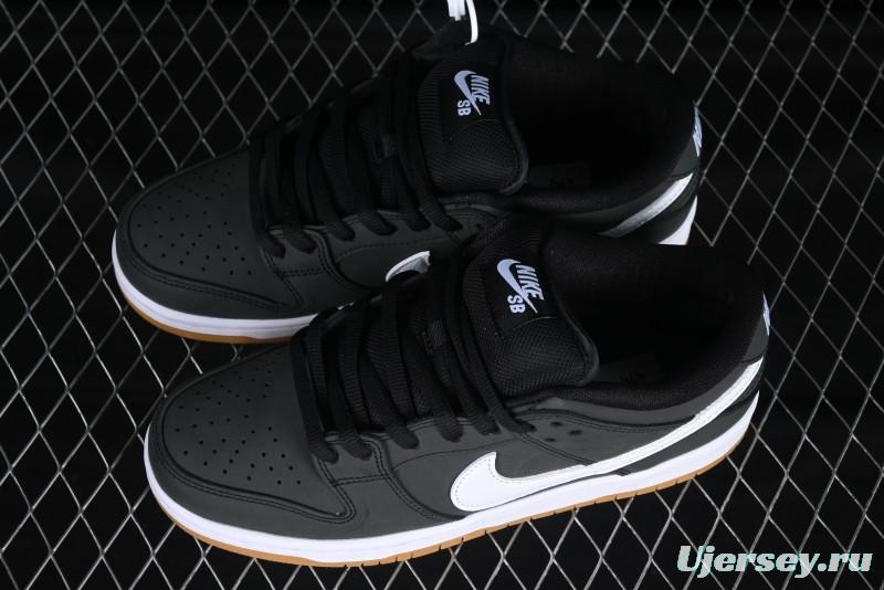 Nike SB Dunk Low Suede Black Skateboarding Shoes - CD2563-006
