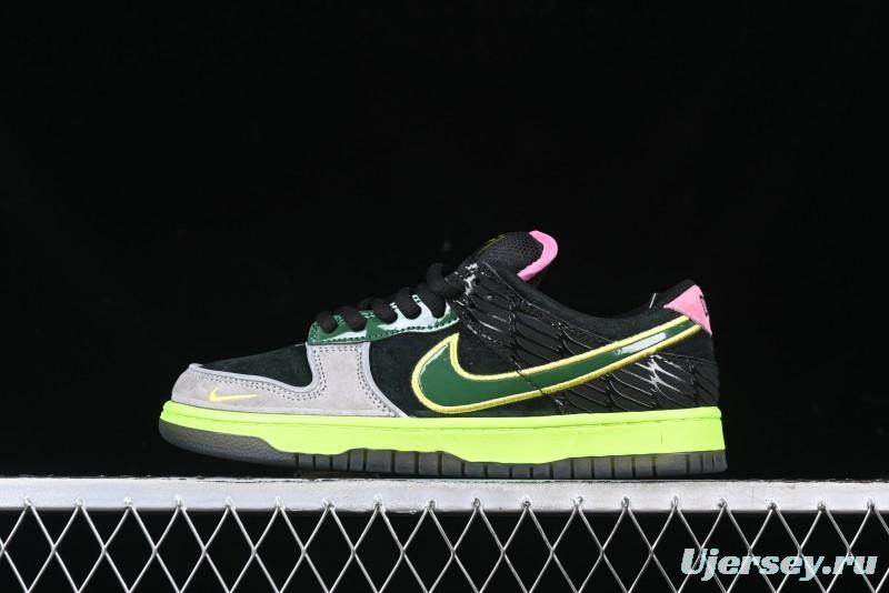 Nike Dunk Low "What The Ducks" Oregon Ducks Football Team Low-Top Casual Sneakers - HV1454-001