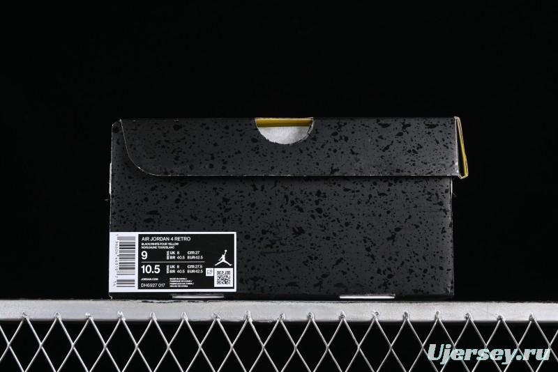 Nike Air Jordan 4 Retro Basketball Shoes Thunder - DH6927-017