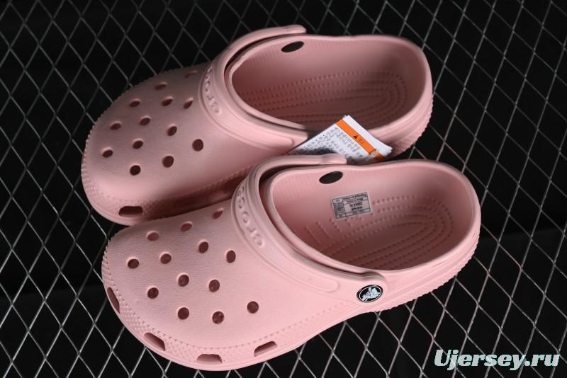 Crocs Classic Clog Quartz Pink Two-Way Beach Sandals with Ventilation Holes - B.D4