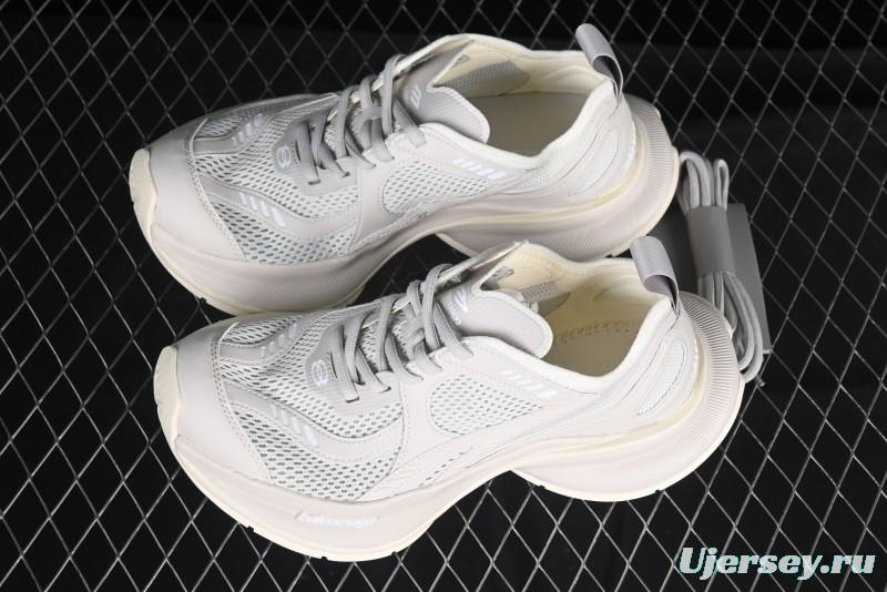 Balenciaga Circuit Lightweight Distressed Print Round-Toe Fashion Casual Sneakers - WFLGY2000