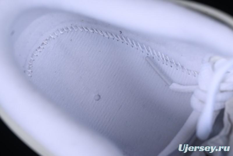 Nike Air Jordan 4 Remastered Retro Sneakers in White Blue - FQ7939-104