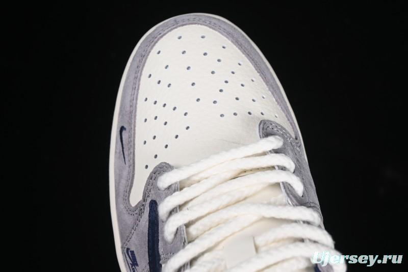 Nike Travis Scott x Fragment Design x Air Jordan 1 Low OG SP AJ1 Retro Sneakers - SJ2068-141