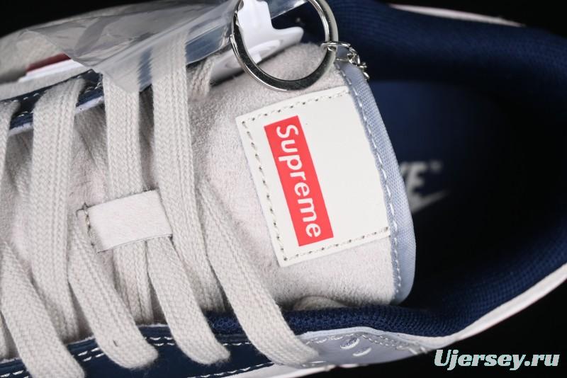 Nike SB Dunk Low Supreme Collaboration Anniversary Custom Low-Top Casual Sneakers - DM6868-045