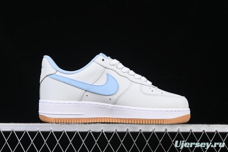 Nike Air Force 1 '07 Low Light Blue Casual Sneakers - 315122-102