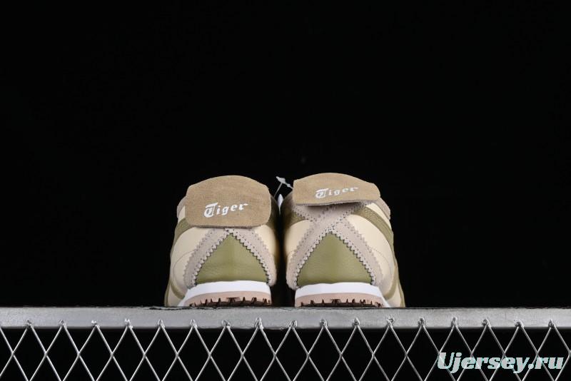 Onitsuka Tiger Mexico 66 Low-Top Leather Casual Running Shoes - 1183C076-101