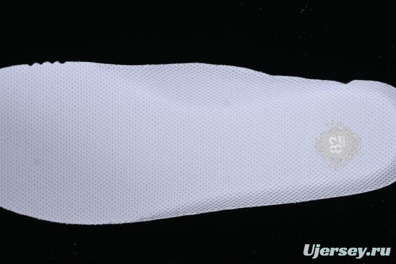 Nike Air Force 1 '07 Low Witch Collaboration Custom Leather Sneakers with Skull Design and Gradient White-Blue - CW2288-111