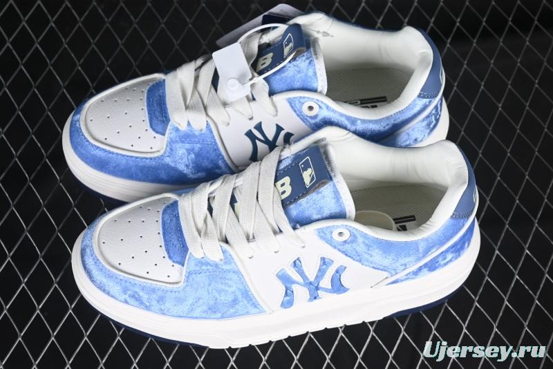 New York Yankees MLB Bigball Chunky Window Velvet Monogram Thick Sole Casual Running Shoes - 3ASXCVC4650NYS