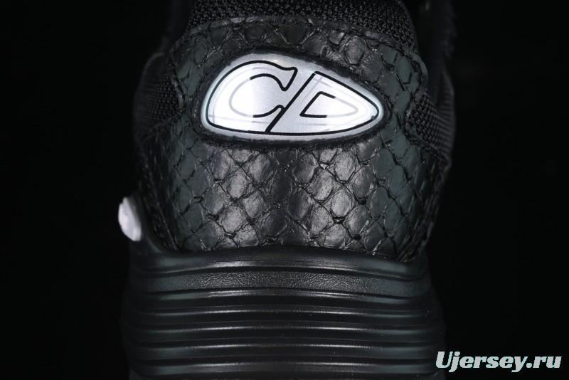 Dior B30 Sneakers with Reflective CD30 Logo and Lightweight Rubber Sole - CD30