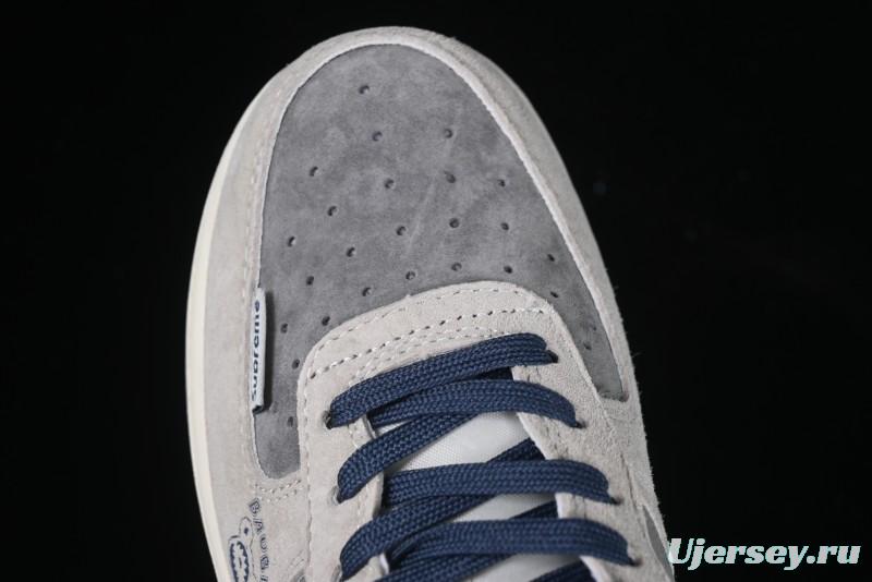 Nike Air Force 1 '07 Low Collaboration with Violent Bear - Snow Grey Pigskin Edition - KK1988-053