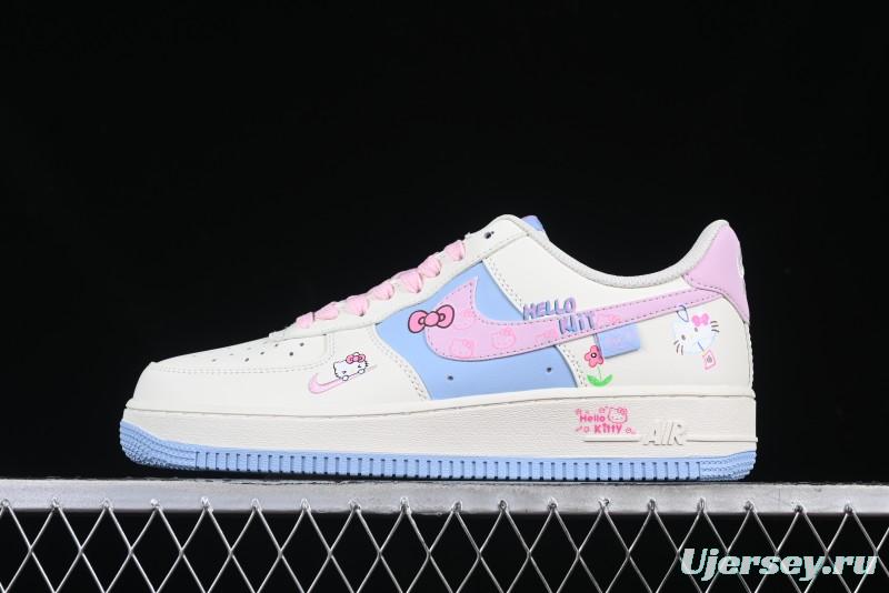 Nike Air Force 1 '07 Low Hello Kitty Comic Series Custom Low-Top Sneakers - DB3301-222