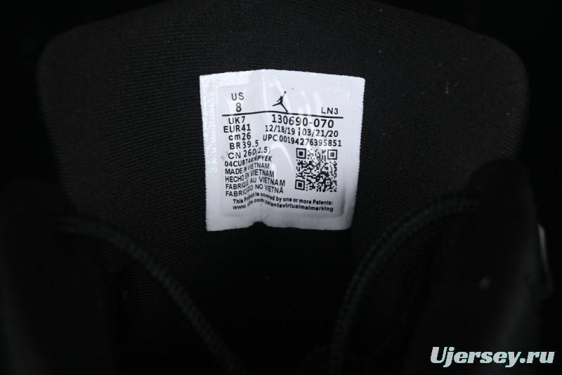 Nike Air Jordan 12 Retro Basketball Shoes in Black and Yellow - 130690-070