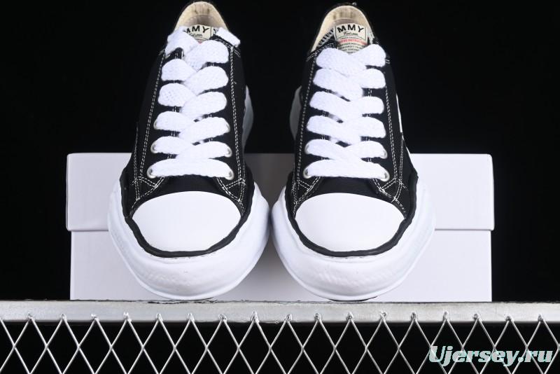 Wayne MMY Original Sole Leather Low Sneaker with Deconstructed Ice Cream Sole - W.E5