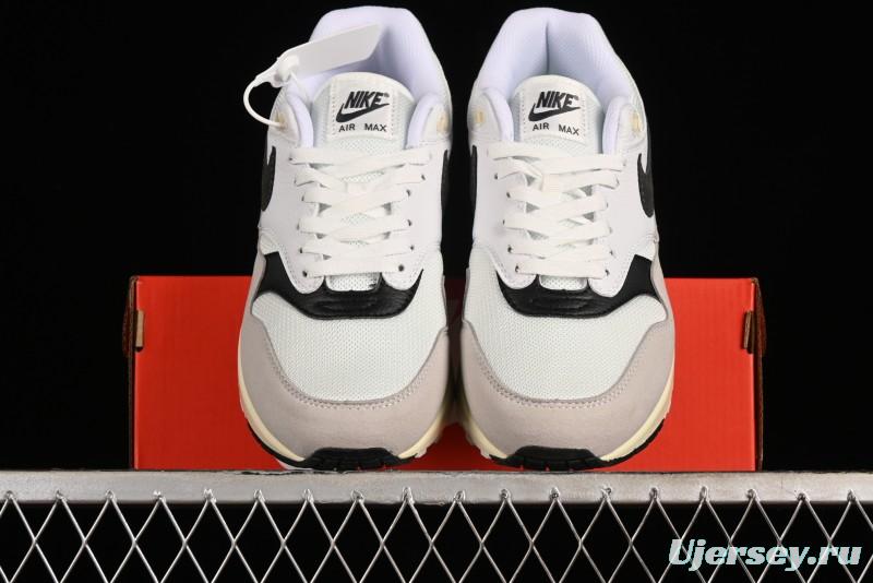 Nike Air Max 1 Retro Running Shoes with Half-Sole Air Cushion - HJ3498-007