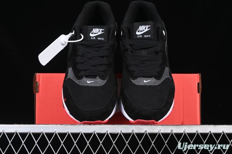 Nike Air Max 1 Retro Running Shoes with Half-Sole Air Cushion - FV6530-002