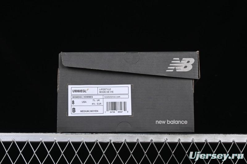 New Balance 9060 Retro Casual Running Shoes with ABZORB Cushioning Technology - U9060EGL